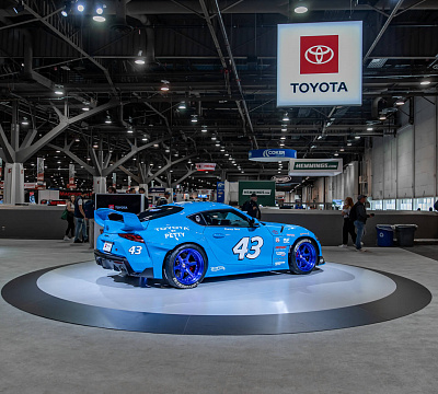 Фото дисков HRE C106 на Toyota Supra A90