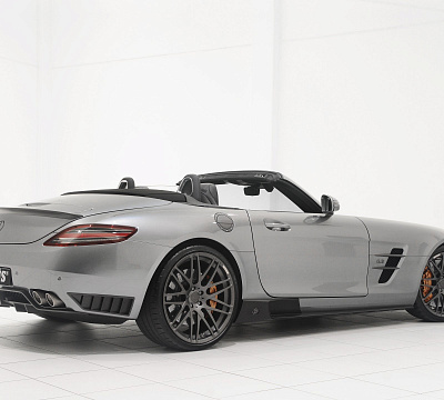 Фото дисков BRABUS Monoblock F (Platinum Edition) на Mercedes-Benz SLS AMG