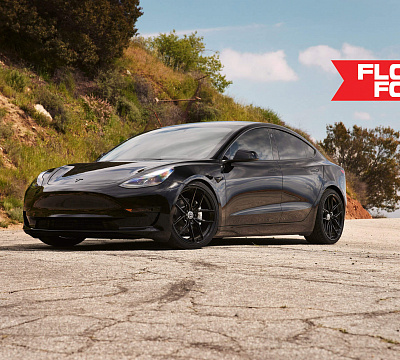 Фото дисков HRE FF21 на Tesla Model 3