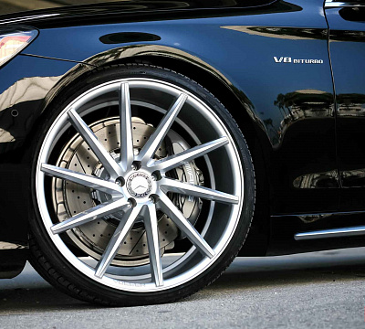 Фото дисков Vossen CVT на Mercedes-Benz S-Class (W222, C217)