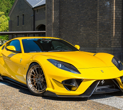 Фото дисков Anrky AN39 на Ferrari 812