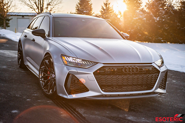 Фото дисков HRE P200 Глянцевый темный лак на Audi A/RS 6 (C8)