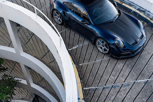 Фото дисков Anrky AN36-S Полированный лак на Porsche 911 VIII