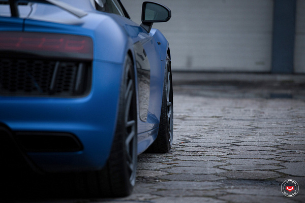 Фото дисков Vossen CG-209T (3-Piece) Сатиновый графит на Audi R8 (4S)
