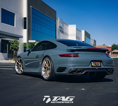 Фото дисков Anrky AN38 на Porsche 911 VII