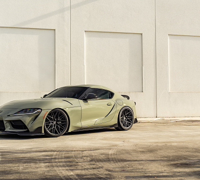Фото дисков Vossen HF-7 на Toyota Supra A90