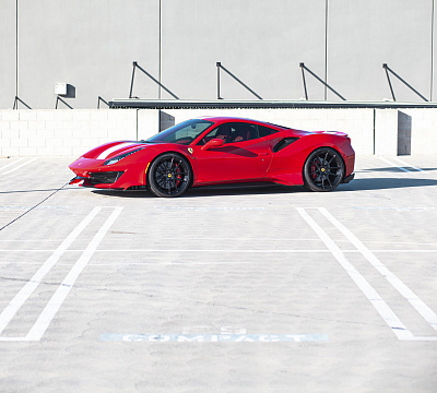 Фото дисков NOVITEC NF8 на Ferrari 488