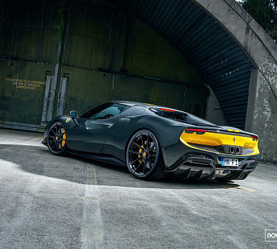 Фото дисков NOVITEC NF10 на Ferrari 296