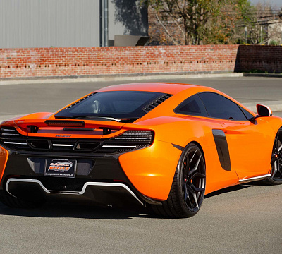 Фото дисков Vossen EVO-3 на McLaren 650S