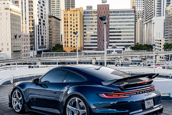 Фото дисков Anrky AN36-S Полированный лак на Porsche 911 VIII