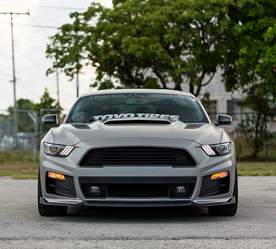 Фото дисков Vossen CV3 на Ford Mustang VI