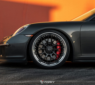 Фото дисков Anrky RS1 на Porsche 911 VII