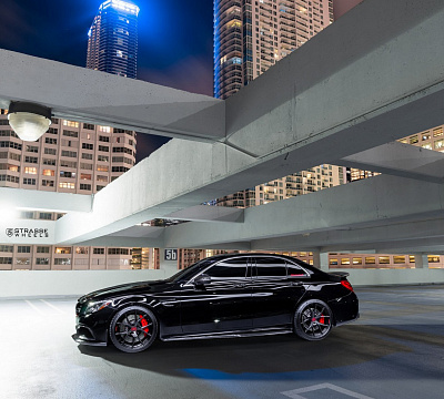 Фото дисков Strasse Wheels SM5R Deep Concave Monoblock на Mercedes-Benz C-Class (W205)