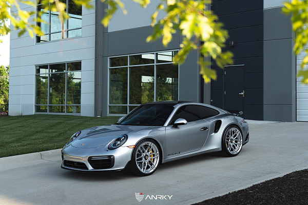 Фото дисков Anrky AN26 Полированный лак на Porsche 911 VII