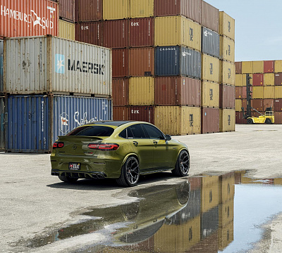 Фото дисков Vossen HF-5 на Mercedes-Benz GLC (X253, C253)