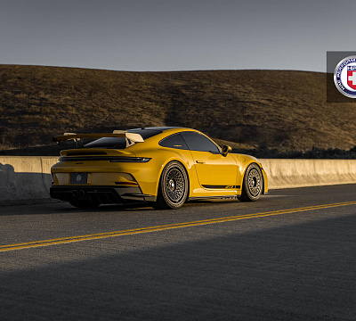 Фото дисков HRE 501 GTM на Porsche 911 VIII