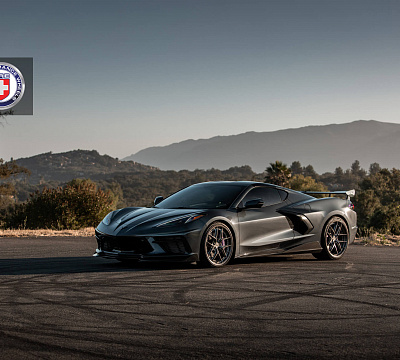 Фото дисков HRE S101SC на Chevrolet Corvette C8