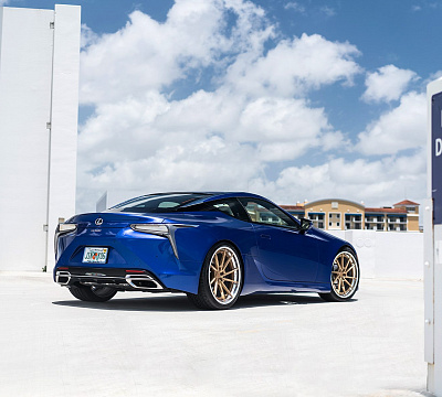 Фото дисков Anrky AN23 на Lexus LC 500