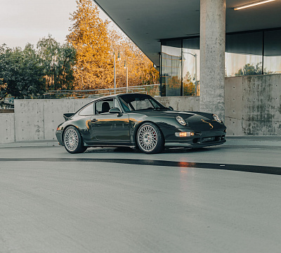 Фото дисков HRE 501M на Porsche 911 IV