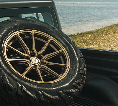 Фото дисков Vossen HF-3 на Jeep Gladiator II (JT)
