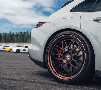 Фото дисков HRE 300 на Porsche Panamera III