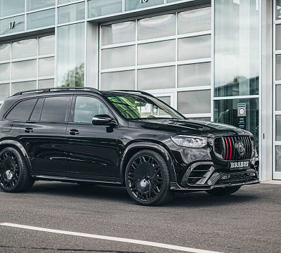 Фото дисков BRABUS Monoblock M (Platinum Edition) на Mercedes-Benz GLS (X167)