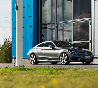 Фото дисков Vossen CG-210 на Mercedes-Benz C-Class (W205)