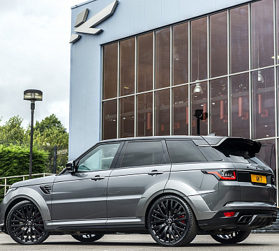 Фото дисков Kahn RS-2 на Range Rover Sport II