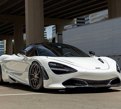 Фото дисков Strasse Wheels SV5 Deep Concave FS на McLaren 720S