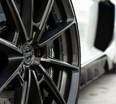 Фото дисков Anrky AN28 на Lamborghini Aventador