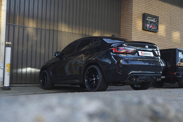Фото дисков HRE P101 Черный глянец на BMW X6/X6 M (F16/F86)