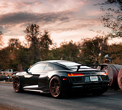Фото дисков Brixton Forged PF9 на Audi R8 (4S)