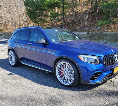 Фото дисков HRE P200 на Mercedes-Benz GLC (X253, C253)