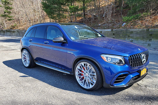 Фото дисков HRE P200 Сатиновый лак на Mercedes-Benz GLC (X253, C253)