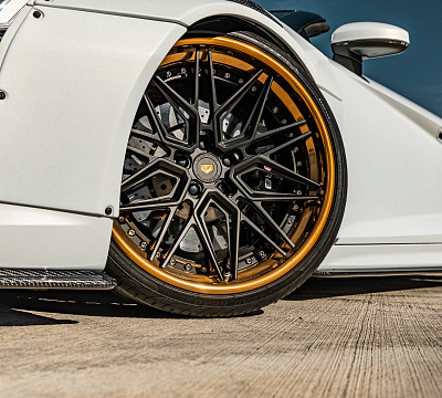 Фото дисков Vossen EVO-5R (3-Piece) на Audi R8 (4S)