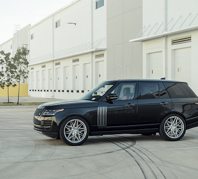 Фото дисков Vossen HF-7 на Land Rover Range Rover IV