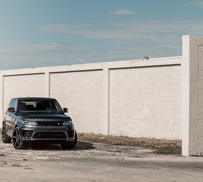 Фото дисков Vossen CV3 на Range Rover Sport II