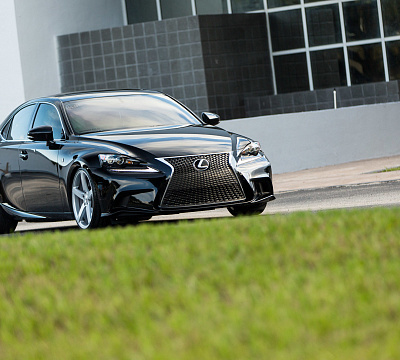 Фото дисков Vossen CV3 на Lexus IS II
