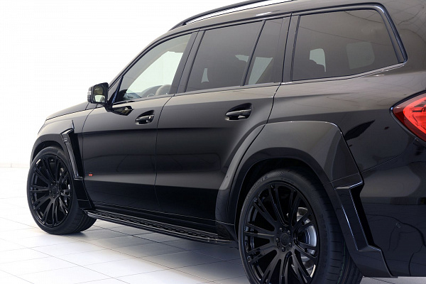 Фото дисков BRABUS Monoblock R (Platinum Edition) Черный глянец на Mercedes-Benz GLS (X166)
