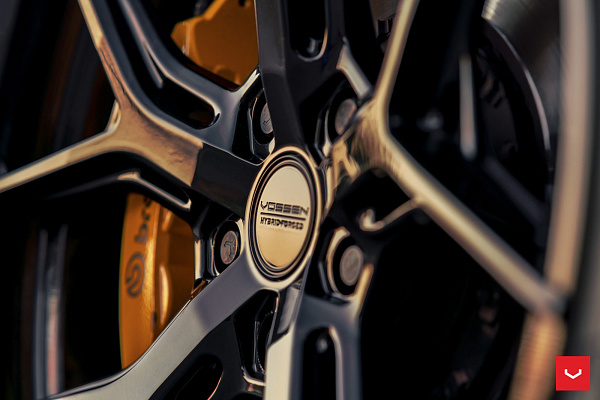 Фото дисков Vossen HF-5 Черный глянец на Jeep Grand Cherokee IV