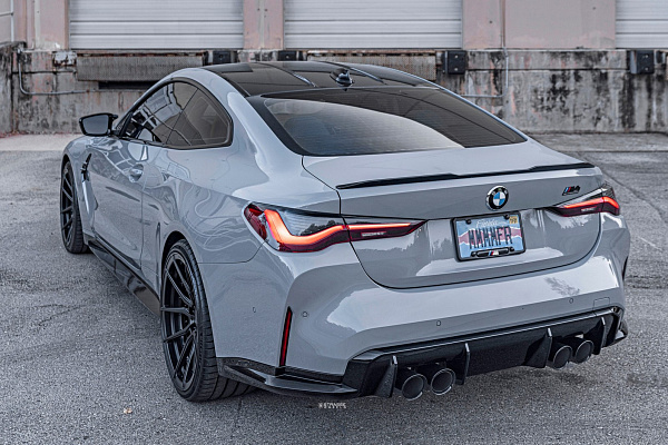 Фото дисков Strasse Wheels SV5 Deep Concave Duoblock Черный сатин на BMW 4/M4 (G22/G82)
