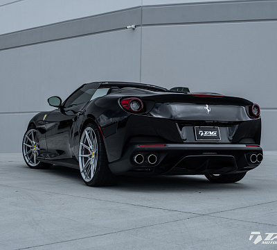 Фото дисков NOVITEC NF8 на Ferrari Portofino