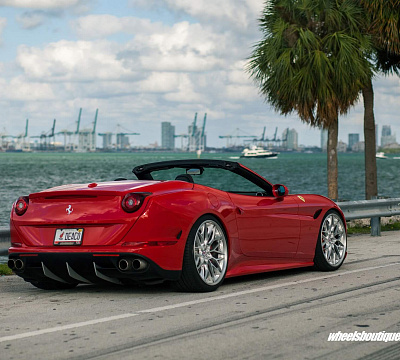Фото дисков HRE S200 на Ferrari California