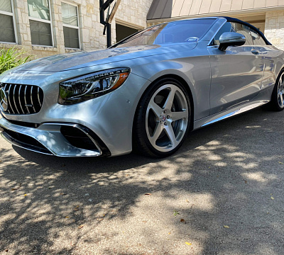 Фото дисков HRE 305M на Mercedes-Benz S-Class (W222, C217)