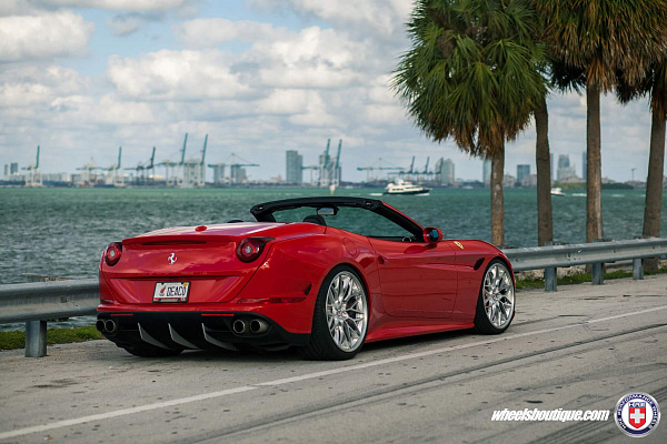 Фото дисков HRE S200 Глянцевый лак на Ferrari California