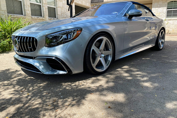 Фото дисков HRE 305M Глянцевый лак на Mercedes-Benz S-Class (W222, C217)