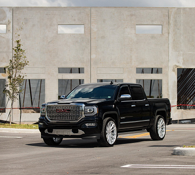 Фото дисков Vossen HF6-1 на GMC Sierra III