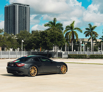 Фото дисков Vossen HF-3 на Maserati GranTurismo I