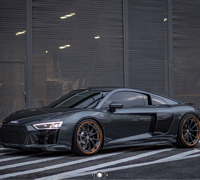 Фото дисков HRE S204 на Audi R8 (4S)