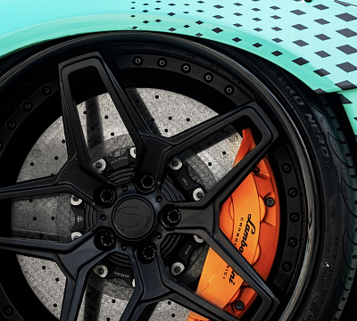 Фото дисков Savini SV79 на Lamborghini Aventador